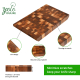 Youlike Thick Smart Walnut Wood Wooden End Grain Cutting Chopping Board Butcher Block Manufacturer