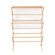 11 drying Wooden Bamboo Rods Laundry Clothes Rack Bamboo Coat Rack Hanging Clothes