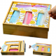 Kitchen Wooden Drawer Organizers With Plastic Foil Wrap Dispenser Holder Bamboo Ziplock Bag Storage Organizer