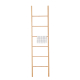 Decorative Bamboo 6-Rung Blanket Wood Ladder Hotel Towel Rack For Home And Bathroom