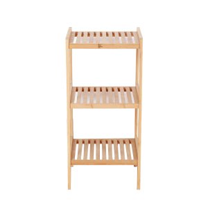 Bamboo Bathroom Shelf 3-Tier Multifunctional Storage Rack & Holder