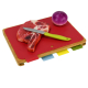 Cherry Rept Fruit Vegetable River Resin Plastic Professional Pp Cutting Board Set Silicone Stretchable 15x24