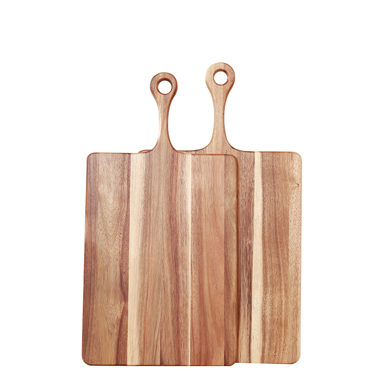 Acacia Wood Cutting Board Pizza Serving Board Wooden Kitchen Cheese Chopping Board