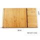 Bamboo Multifunction Cutting Board Knife Sharpener Chopping Boards with Built in Digital Food Scale Weight