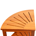 Creative Design Corner Bamboo Seat Shower Bench Wood Stool For Bathroom