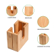 Customized New design Wooden Natural Wood Bagel Slicer Holder Easy to Use Youlike Bamboo