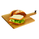 Rectangle Bamboo Pizza Peel with Folding Handle