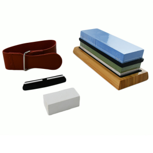 High Quality 4 Stage Whetstone Knife Sharpener Stone Kit 2 Side Grit 400/1000 3000/8000- Sharpening Stone Set