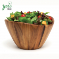 Wholesale High Quality Large Acacia Wood Wave Serving Bowl For Fruits Salads