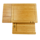 Bamboo Multifunction Cutting Board Knife Sharpener Chopping Boards with Built in Digital Food Scale Weight