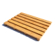 Wholesale Foldable Bamboo Bath Mat for Shower with Non-Slip Rubber Feet for Indoor or Outdoor Use