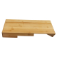 YOULIKE In-drawer Universal Wood Knife Display Stand Bamboo Magnetic Knife Block Set Holder Kitchen Drawer Organizer