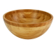 Manufacturer Wholesale Bamboo Wooden Hand Made Polished Organic Round Fruit Noodle Salad Bowl