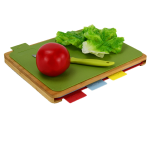 Cherry Rept Fruit Vegetable River Resin Plastic Professional Pp Cutting Board Set Silicone Stretchable 15x24