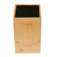 Novelty universal bamboo knife block sets with bristles in kitchen knives & accessories,knife storage bristles