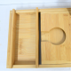 Bamboo Bathtub Tray Caddy Expandable Wood Bath Tray and Luxury Tub Table Bathtub Accessories