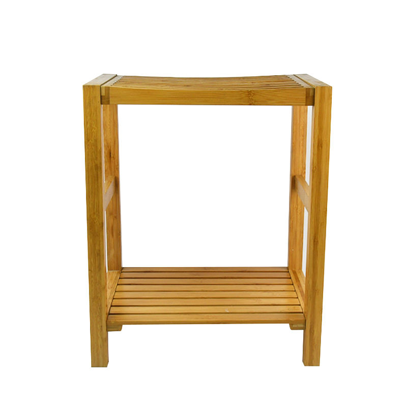 100% natural eco-friendly durable Bathroom bamboo shower seat