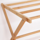 11 drying Wooden Bamboo Rods Laundry Clothes Rack Bamboo Coat Rack Hanging Clothes