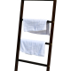 Hot Sale Rustic Wood Blanket Ladder Storage Display Stylish Wooden Rack for Blankets, Throws, Quilts, Scarves