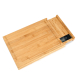 Kitchen Use Wooden Chopping Block Cutting Boards & Tray Bamboo Smart Cut Board with Removable Food Scale Digital