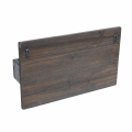 Rustic Wooden Double-side Key Hook Wood Wall Decor Mail Shelf