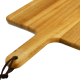 Rectangle Bamboo Pizza Peel with Folding Handle