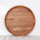 Good Quality New Design Heart Shaped Bamboo Tray Acacia Wood Food Dry Fruit Serving Plate