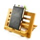 Adjustable Bamboo Wood  Book Stand Reading Recipe Book Holder