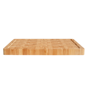 Extra Large End-Grain Bamboo Chop Board Thick Butcher Block with Juice Groove,Unique Product for Kitchen