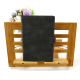 Adjustable Bamboo Wood  Book Stand Reading Recipe Book Holder