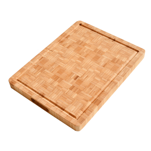 Extra Large End-Grain Bamboo Chop Board Thick Butcher Block with Juice Groove,Unique Product for Kitchen