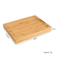 Kitchen Use Wooden Chopping Block Cutting Boards & Tray Bamboo Smart Cut Board with Removable Food Scale Digital