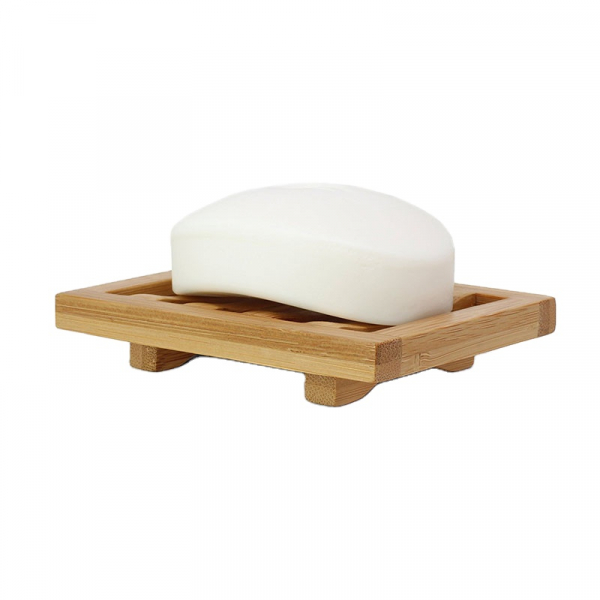 Wholesale Bath Natural Bamboo Wooden Soap Dish For Shower, Handcrafted Soap Tray for Bathroom Bathtub